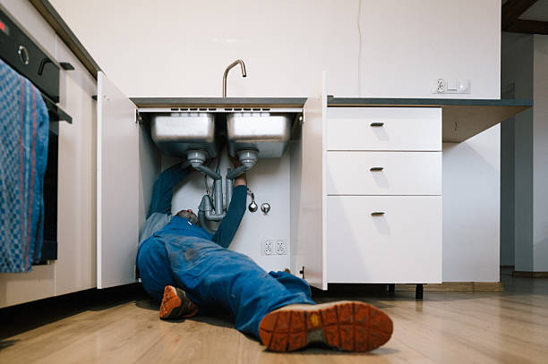 Professional Plumbing technician working in Ruby, NY